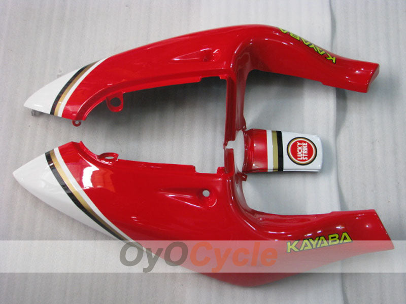 Verkleidungssatz für Suzuki GSXR750, Baujahr 96-99 - Rot, Weiß - Lucky Strike #OYO87905070