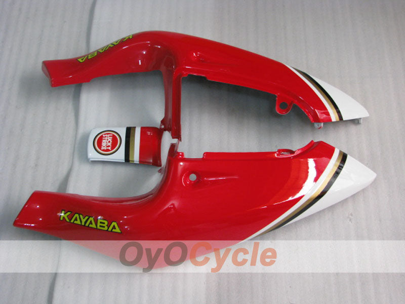 Verkleidungssatz für Suzuki GSXR750, Baujahr 96-99 - Rot, Weiß - Lucky Strike #OYO87905070