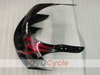 Verkleidungskit für 97-00 Suzuki GSXR600 - Schwarz - Flamme #OYO87905057