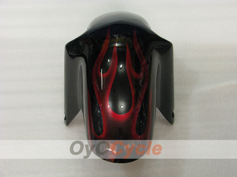 Verkleidungskit für 97-00 Suzuki GSXR600 - Schwarz - Flamme #OYO87905057