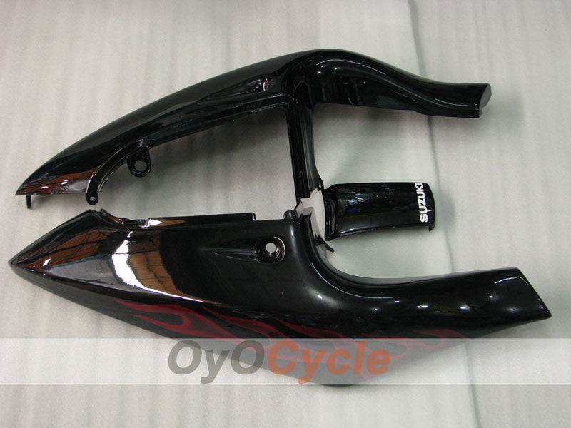 Verkleidungskit für 97-00 Suzuki GSXR600 - Schwarz - Flamme #OYO87905057