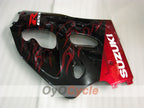Verkleidungskit für 97-00 Suzuki GSXR600 - Schwarz - Flamme #OYO87905057