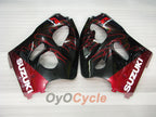 Verkleidungskit für 97-00 Suzuki GSXR600 - Schwarz - Flamme #OYO87905057