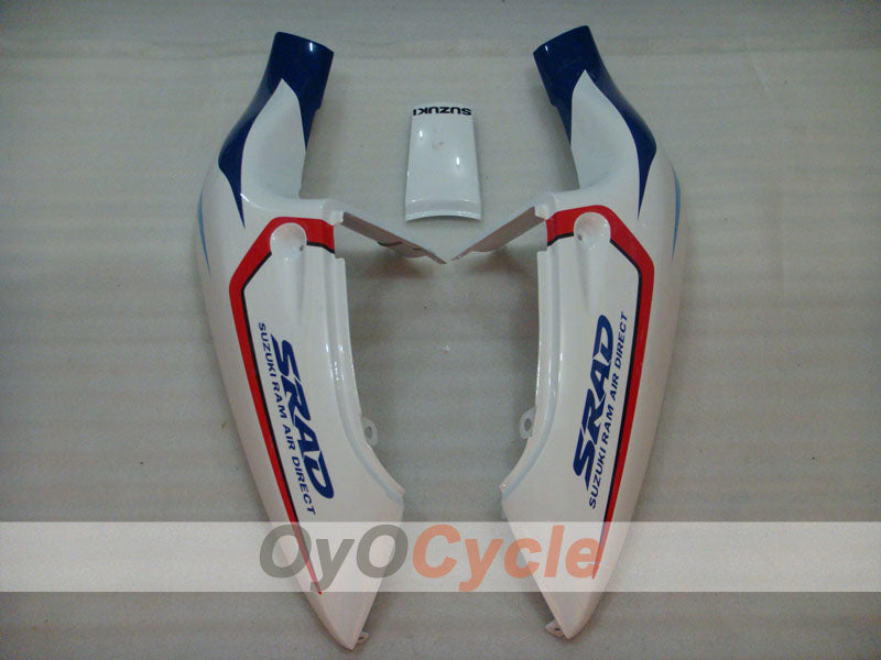 Verkleidungssatz für Suzuki GSXR750, Baujahr 96-99 - Blau, Weiß - Werksstil #OYO87905072