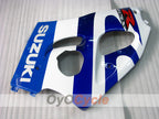 Verkleidungssatz für Suzuki GSXR750, Baujahr 96-99 - Blau, Weiß - Werksstil #OYO87905073