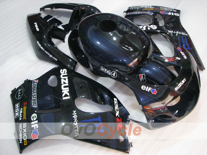 Verkleidungskit für 97-00 Suzuki GSXR600 - Schwarz - Individuell #OYO87905061 Hauptbild