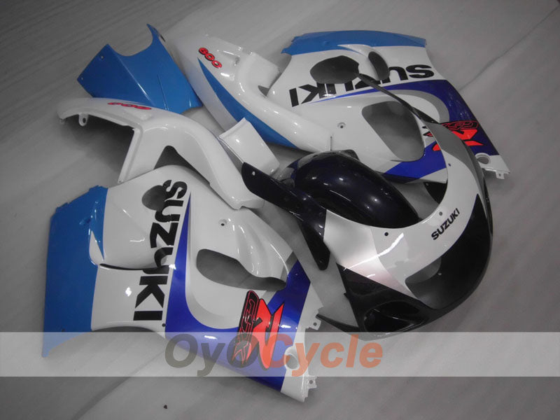 Verkleidungskit für 97-00 Suzuki GSXR600 - Blau, Weiß, Schwarz - Werksstil #OYO87905064 Hauptbild