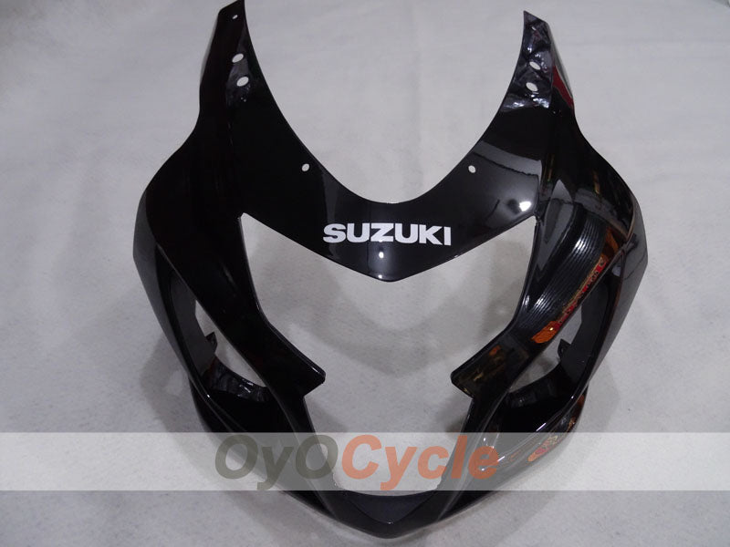 Einspritz-Verkleidungssatz für GSX R750 04-05 - Schwarz, Silber - Werksstil #OYO87905265