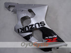 Einspritz-Verkleidungssatz für GSX R750 04-05 - Schwarz, Silber - Werksstil #OYO87905265