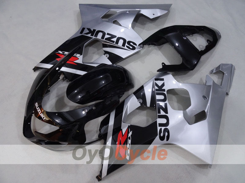 Einspritz-Verkleidungssatz für GSX R750 04-05 - Schwarz, Silber - Werksstil #OYO87905265 Zweitbild