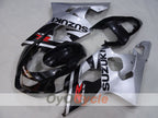 Einspritz-Verkleidungssatz für GSX R750 04-05 - Schwarz, Silber - Werksstil #OYO87905265