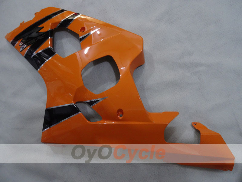 Einspritz-Verkleidungssatz für GSX R750 04-05 - Schwarz, Silber - Werksstil #OYO87905266