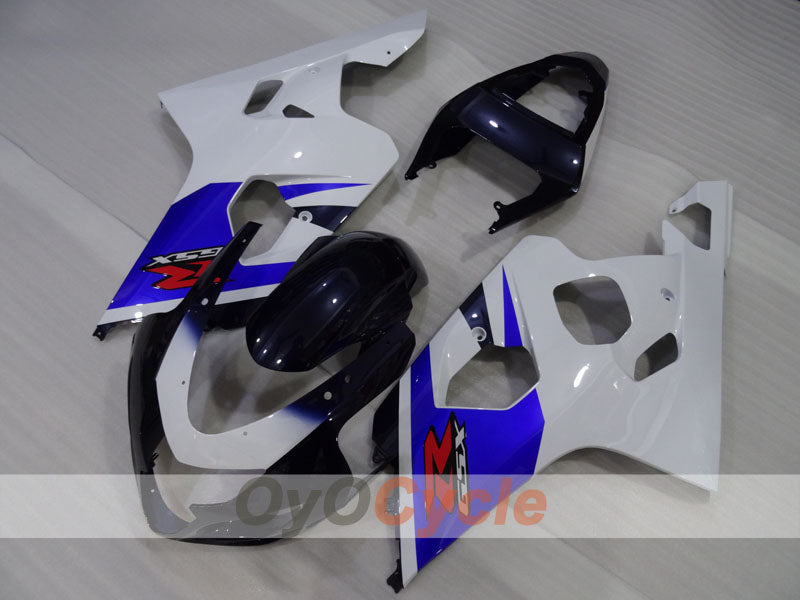 Einspritz-Verkleidungssatz für GSX R750 04-05 - Blau, Weiß, Schwarz - Werksstil #OYO87905267 Zweitbild