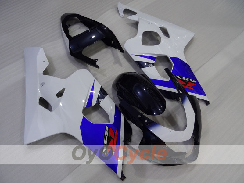 Einspritz-Verkleidungssatz für GSX R750 04-05 - Blau, Weiß, Schwarz - Werksstil #OYO87905267 Hauptbild