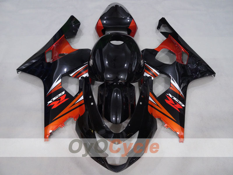 Einspritz-Verkleidungssatz für GSX R750 04-05 - Orange, Schwarz - Werksstil #OYO87905268 Zweitbild
