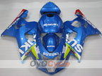 Einspritz-Verkleidungssatz für GSX R750 04-05 - Blau - MOTUL #OYO87905269