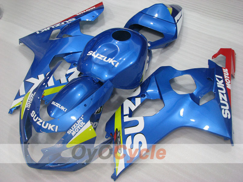 Einspritz-Verkleidungssatz für GSX R750 04-05 - Blau - MOTUL #OYO87905269