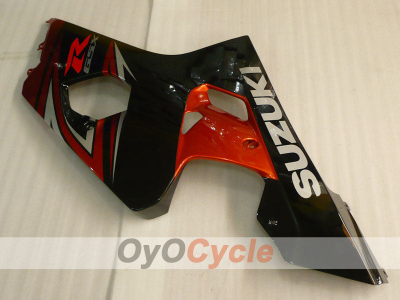 Einspritz-Verkleidungssatz für GSX R750 04-05 - Rot, Schwarz - Werksstil #OYO87905271