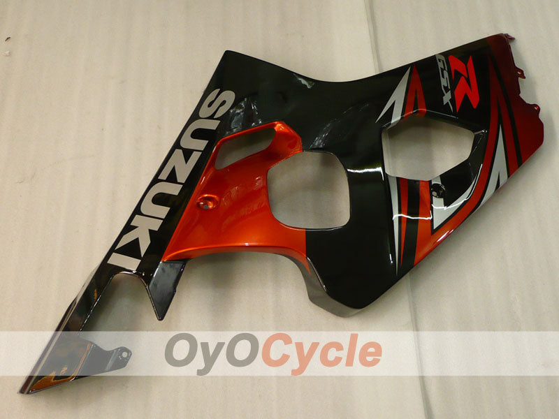Einspritz-Verkleidungssatz für GSX R750 04-05 - Rot, Schwarz - Werksstil #OYO87905271