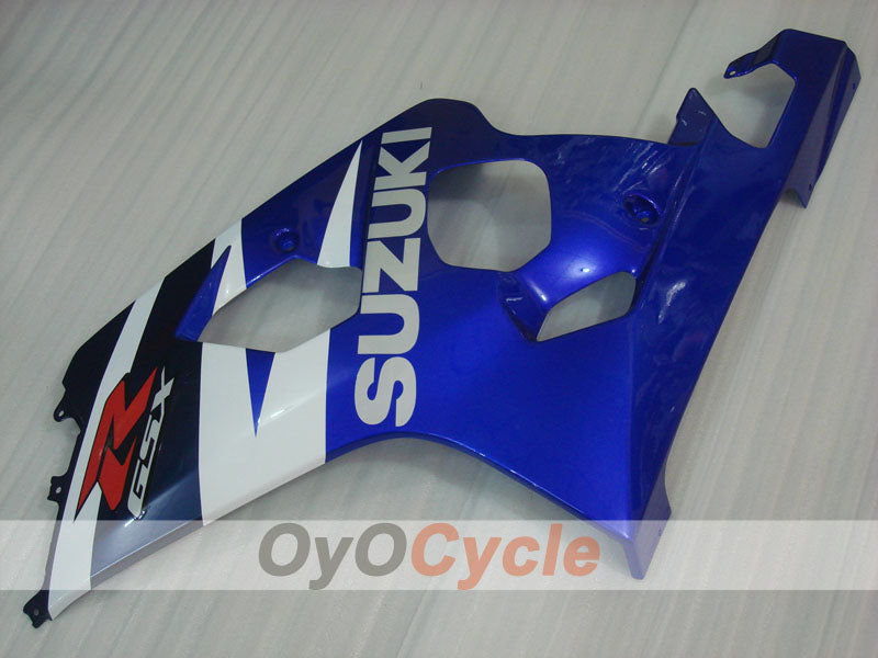 Einspritz-Verkleidungssatz für GSX R750 04-05 - Blau, Schwarz - Werksstil #OYO87905272