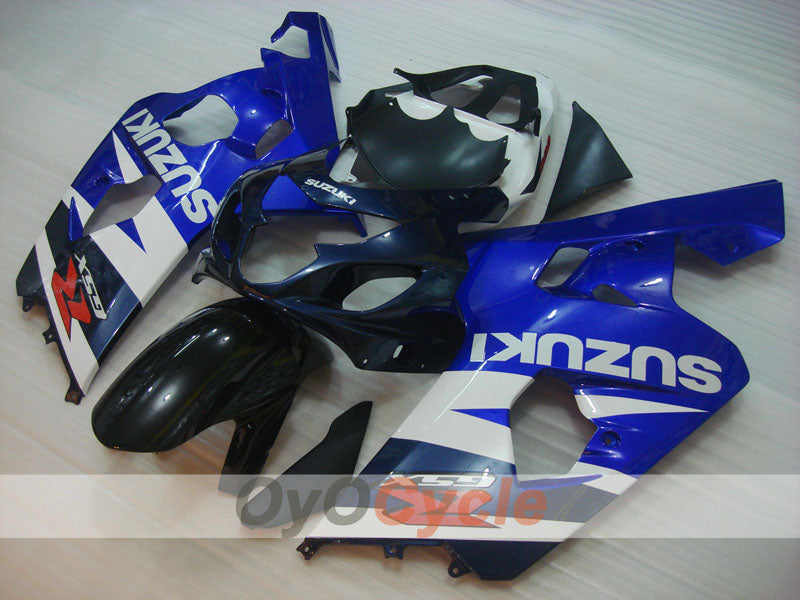 Einspritz-Verkleidungssatz für GSX R750 04-05 - Blau, Schwarz - Werksstil #OYO87905272 Zweitbild