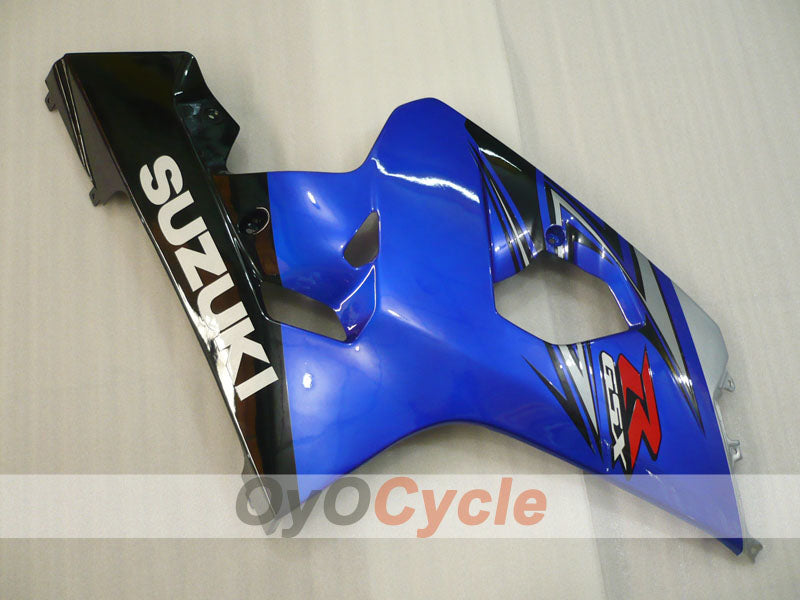 Einspritz-Verkleidungssatz für GSX R750 04-05 - Blau, Schwarz - Werksstil #OYO87905273