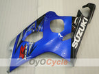 Einspritz-Verkleidungssatz für GSX R750 04-05 - Blau, Schwarz - Werksstil #OYO87905273