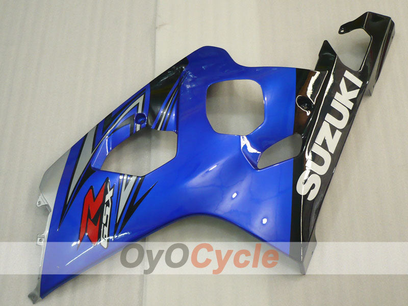Einspritz-Verkleidungssatz für GSX R750 04-05 - Blau, Schwarz - Werksstil #OYO87905273