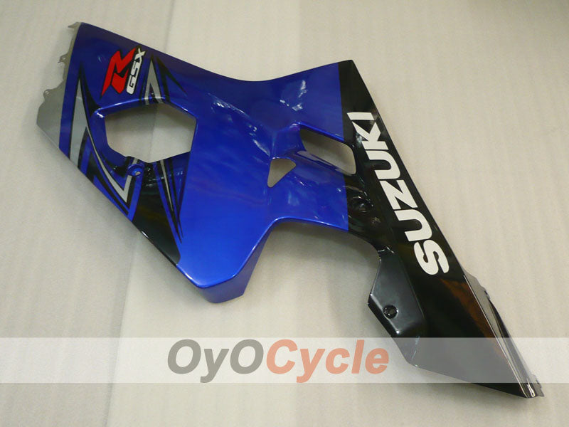 Einspritz-Verkleidungssatz für GSX R750 04-05 - Blau, Schwarz - Werksstil #OYO87905273