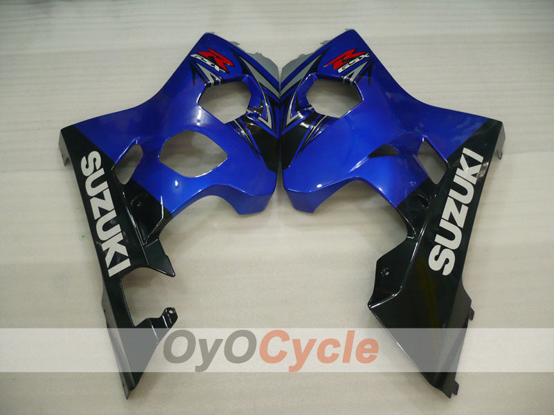 Einspritz-Verkleidungssatz für GSX R750 04-05 - Blau, Schwarz - Werksstil #OYO87905273