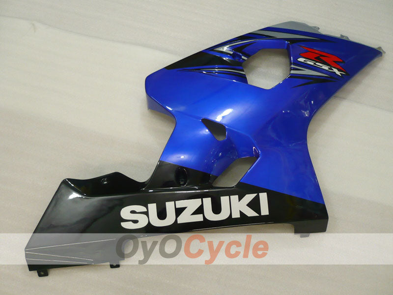 Einspritz-Verkleidungssatz für GSX R750 04-05 - Blau, Schwarz - Werksstil #OYO87905273