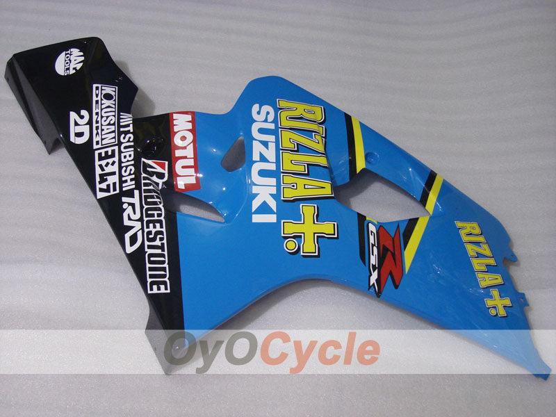 Einspritz-Verkleidungssatz für GSX R750 04-05 - Blau - Rizla+ #OYO87905274