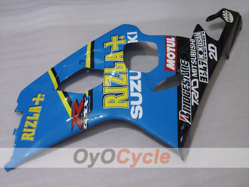 Einspritz-Verkleidungssatz für GSX R750 04-05 - Blau - Rizla+ #OYO87905274
