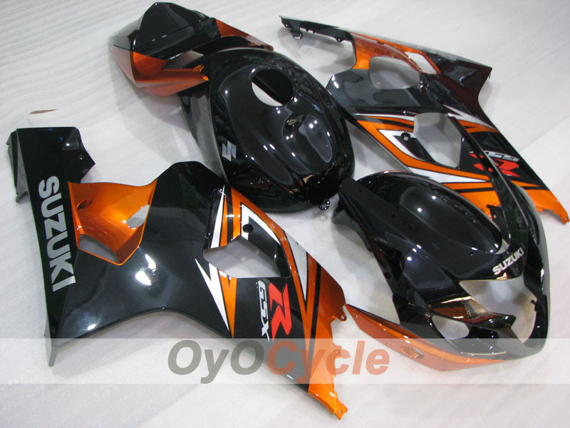 Verkleidungssatz für Einspritzermodelle für GSXR600 04-05 - Orange, Schwarz - Werksstil #OYO87905241 Zweitbild