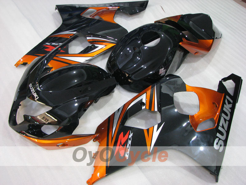 Einspritz-Verkleidungssatz für GSX R750 04-05 - Orange, Schwarz - Werksstil #OYO87905278 Zweitbild