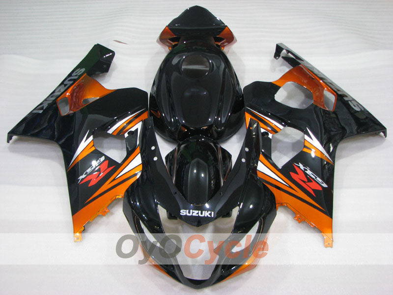 Einspritz-Verkleidungssatz für GSX R750 04-05 - Orange, Schwarz - Werksstil #OYO87905278 Hauptbild
