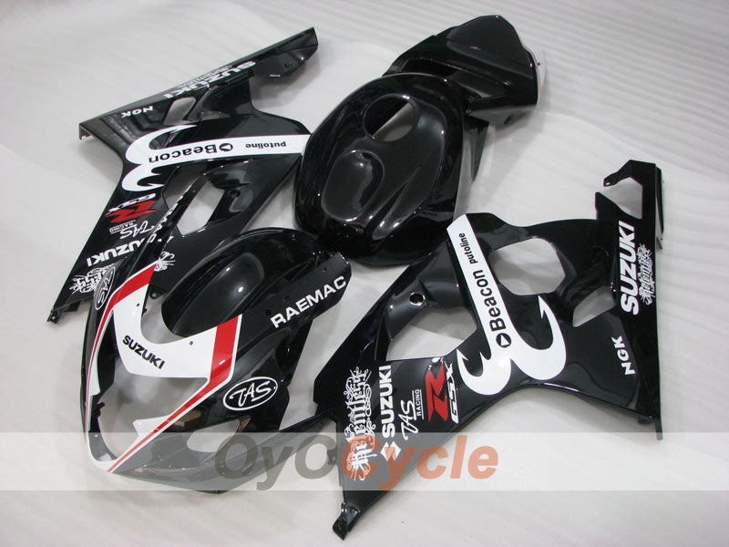 Verkleidungssatz für Einspritzermodelle für GSXR600 04-05 - Schwarz - Beacon #OYO87905244 Zweitbild