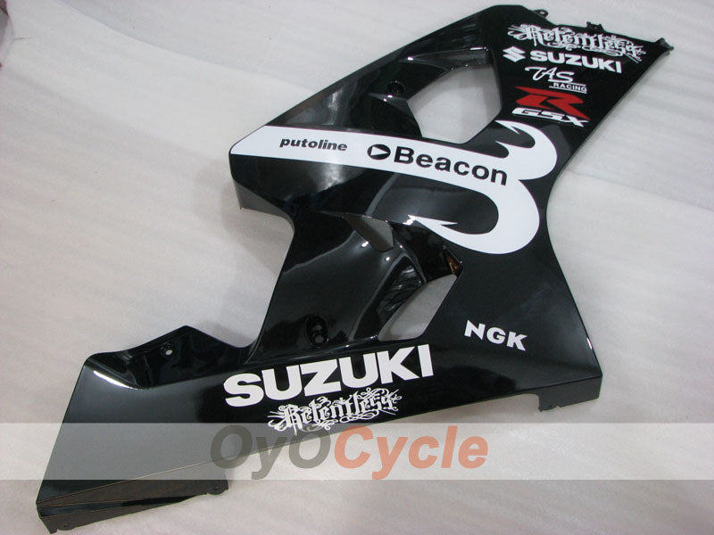 Einspritz-Verkleidungssatz für GSX R750 04-05 - Schwarz - Beacon #OYO87905281