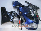 Einspritz-Verkleidungssatz für GSX R750 04-05 - Blau, Schwarz - Werksstil #OYO87905282