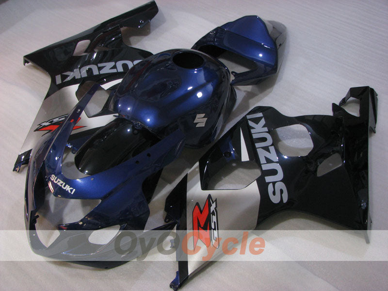 Verkleidungssatz für Einspritzermodelle für GSXR600 04-05 - Blau, Schwarz - Werksstil #OYO87905245 Hauptbild
