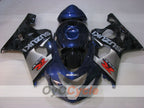 Einspritz-Verkleidungssatz für GSX R750 04-05 - Blau, Schwarz - Werksstil #OYO87905282