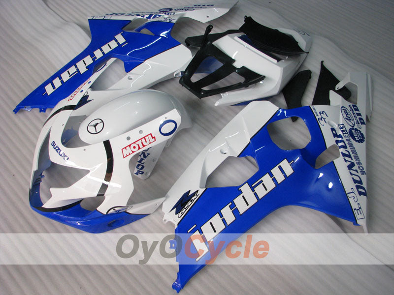 Einspritz-Verkleidungssatz für GSX R750 04-05 - Blau, Weiß - Jordan #OYO87905287 Zweitbild