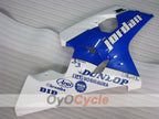 Einspritz-Verkleidungssatz für GSX R750 04-05 - Blau, Weiß - Jordan #OYO87905287