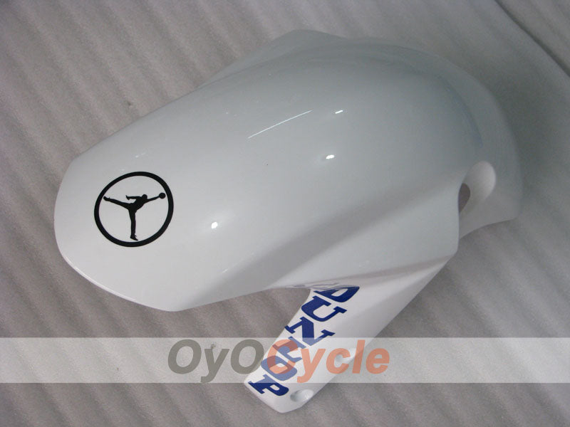 Einspritz-Verkleidungssatz für GSX R750 04-05 - Blau, Weiß - Jordan #OYO87905287