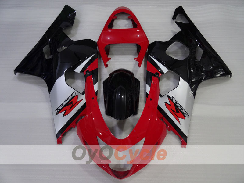 Verkleidungssatz für Einspritzermodelle für GSXR600 04-05 - Rot, Schwarz - Werksstil #OYO87905250 Zweitbild