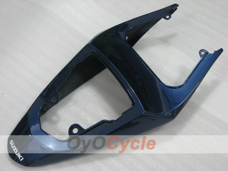 Verkleidungssatz im Spritzgussverfahren für GSX R750 04-05 - Blau, Weiß - Werksdesign #OYO87905292