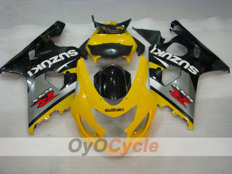 Verkleidungssatz im Spritzgussverfahren für GSX R750 04-05 - Gelb, Schwarz - Werksdesign #OYO87905293 Zweitbild