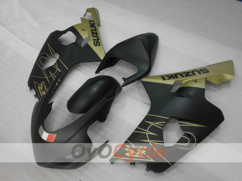 Verkleidungssatz für Einspritzermodelle der GSXR600, Baujahre 04-05 - Gelb, Schwarz, Matt - Werksstil #OYO87905255 Hauptbild