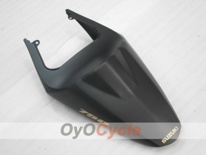 Verkleidungssatz im Spritzgussverfahren für GSX R750 04-05 - Schwarz, Gold, Matt - Werksdesign #OYO87905295
