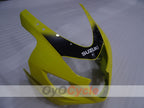 Verkleidungssatz im Spritzgussverfahren für GSX R750 04-05 - Gelb, Schwarz - Werksdesign #OYO87905296
